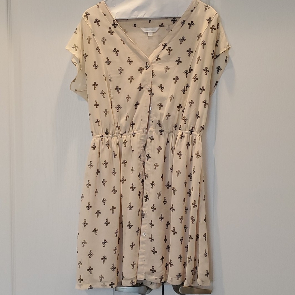 Charming Charlie front button up dress